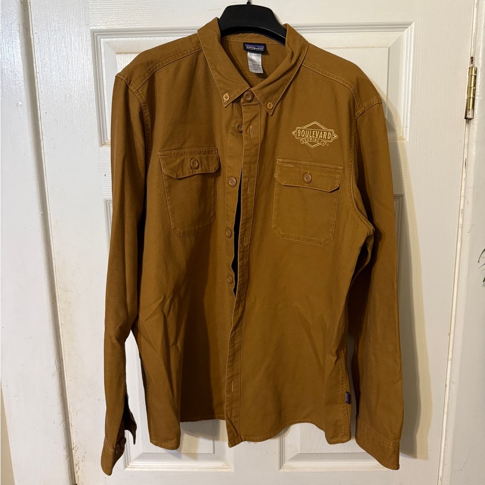 Brown Men's Jacket - XL